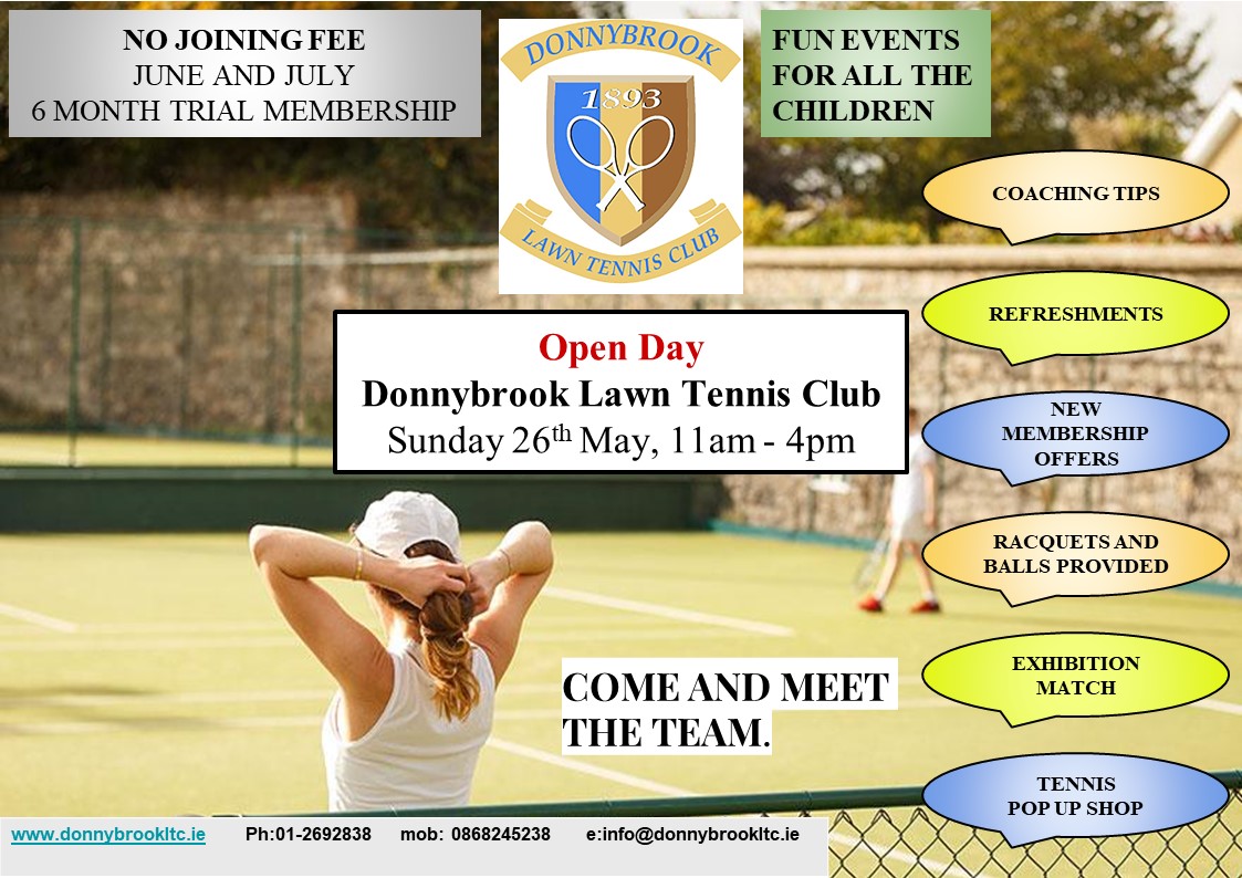 Donnybrook LTC -Booking needed-Adult Tennis
